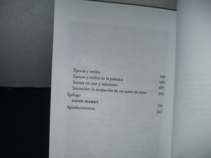 196- Guía Del Actor Para Crear Un Personaje - William Esper Y Damon DiMarco. Ediciones El Milagro
