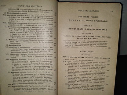 59- Francés. Précis Thérapeutique Et De Pharmacologie - A. Richaud - 1924