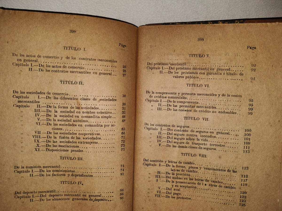 65- Código De Comercio De Los Estados Unidos Mexicanos. Edición Oficial - 1889