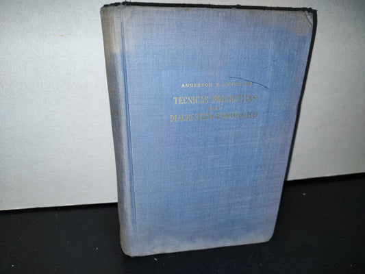 58- Técnicas Proyectivas Del Diagnóstico Psicológico - Anderson Y Anderson - Ediciones Rialp, S. A., Madrid, 1969