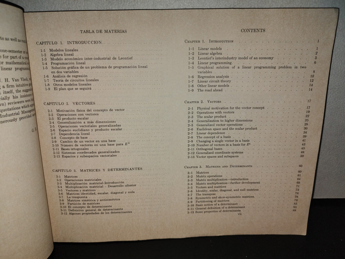 158- Libro Bilingüe: Álgebra Lineal / Linear Algebra - G. Hadley - Fondo Educativo Interamericano