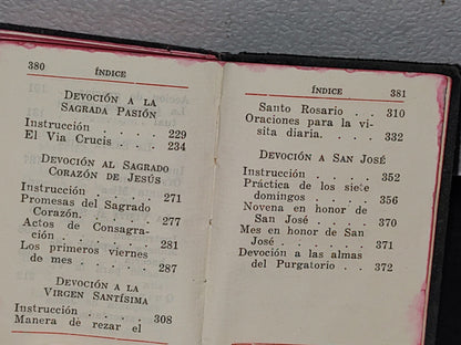 64- Pequeña Guía Del Cristiano. Devocionario De Bolsillo - Editorial Balmes - 1952