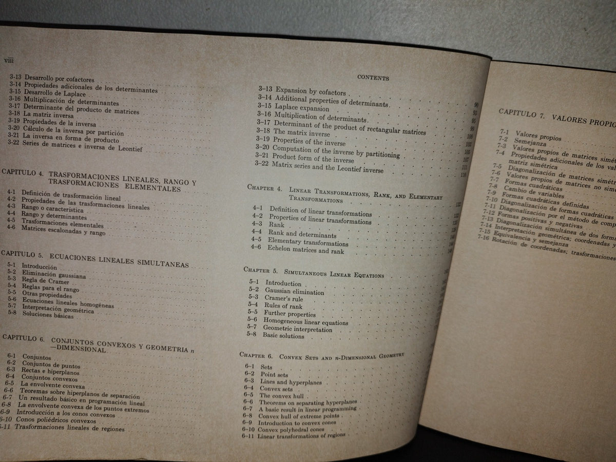 158- Libro Bilingüe: Álgebra Lineal / Linear Algebra - G. Hadley - Fondo Educativo Interamericano