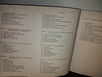 158- Libro Bilingüe: Álgebra Lineal / Linear Algebra - G. Hadley - Fondo Educativo Interamericano