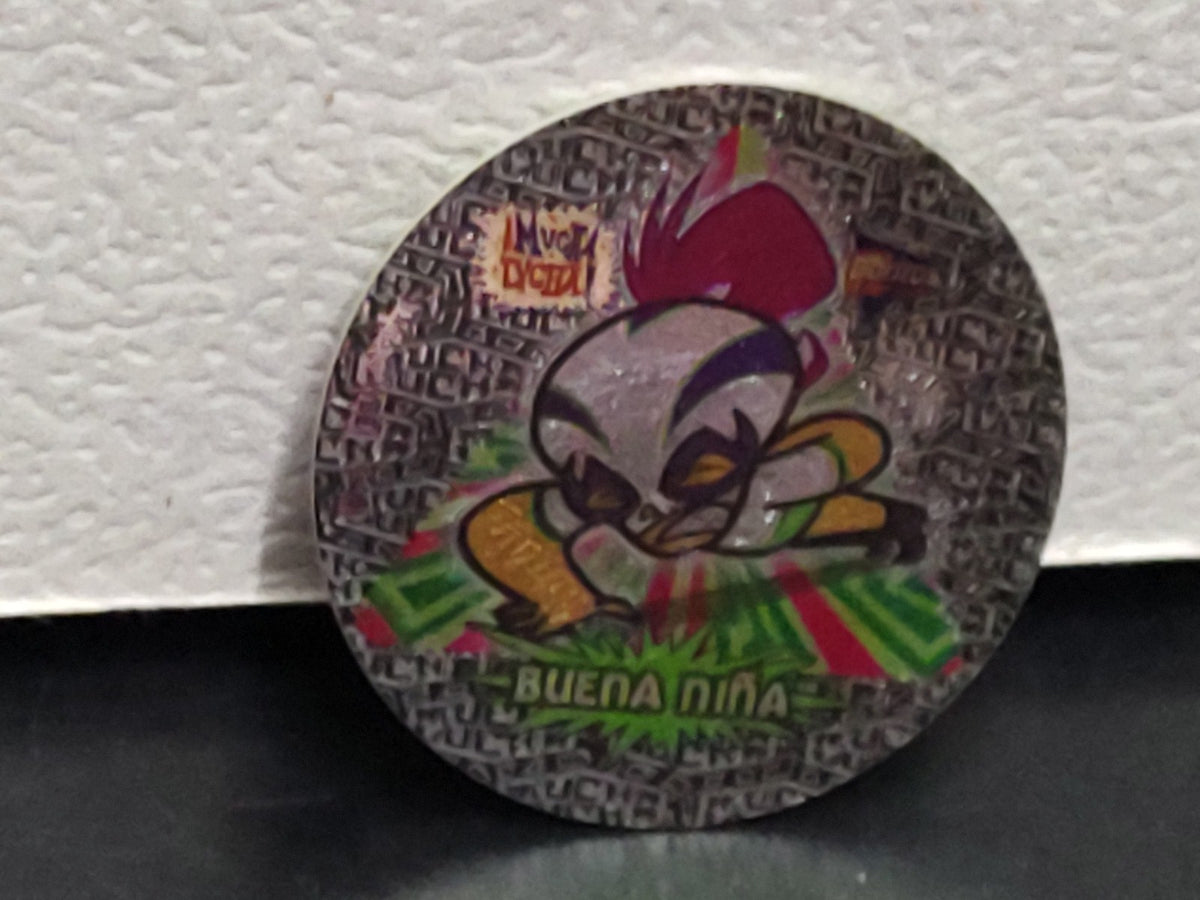 A5- Tazo Sabritas ¡Mucha Lucha!: Tazos Shiny, Buena Niña, # 33, 2005