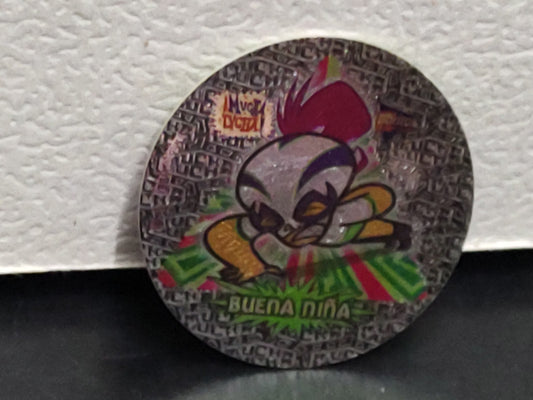A5- Tazo Sabritas ¡Mucha Lucha!: Tazos Shiny, Buena Niña, # 33, 2005