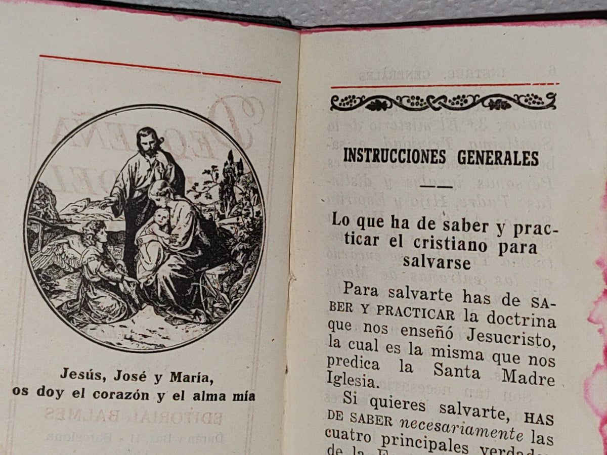64- Pequeña Guía Del Cristiano. Devocionario De Bolsillo - Editorial Balmes - 1952