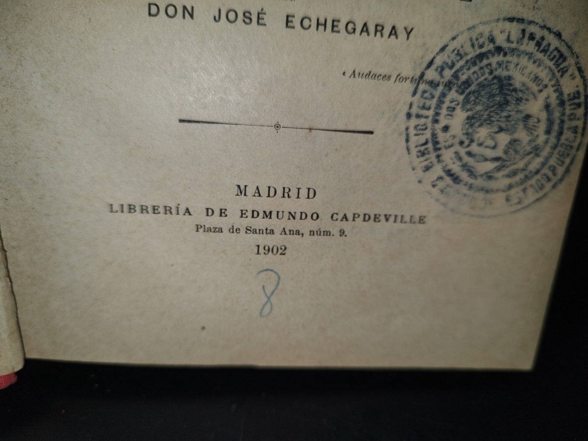 93- Los Tímidos Y La Timidez - Paul Hartenberg - Madrid, Librería De Edmundo Capdeville - 1902
