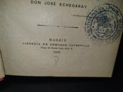 93- Los Tímidos Y La Timidez - Paul Hartenberg - Madrid, Librería De Edmundo Capdeville - 1902