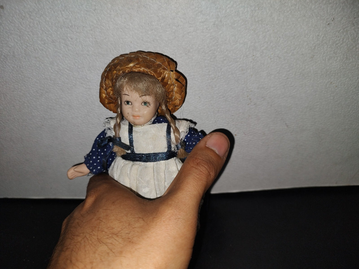 A3- Muñeca De Cerámica Semiarticulada - 70'S - 80'S