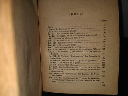 64- Grandezas Y Miserias De Una Victoria - Georges Clemenceau - Versión Española Por Ignacio López Valencia - M. Aguilar Editor, Marid, 1930