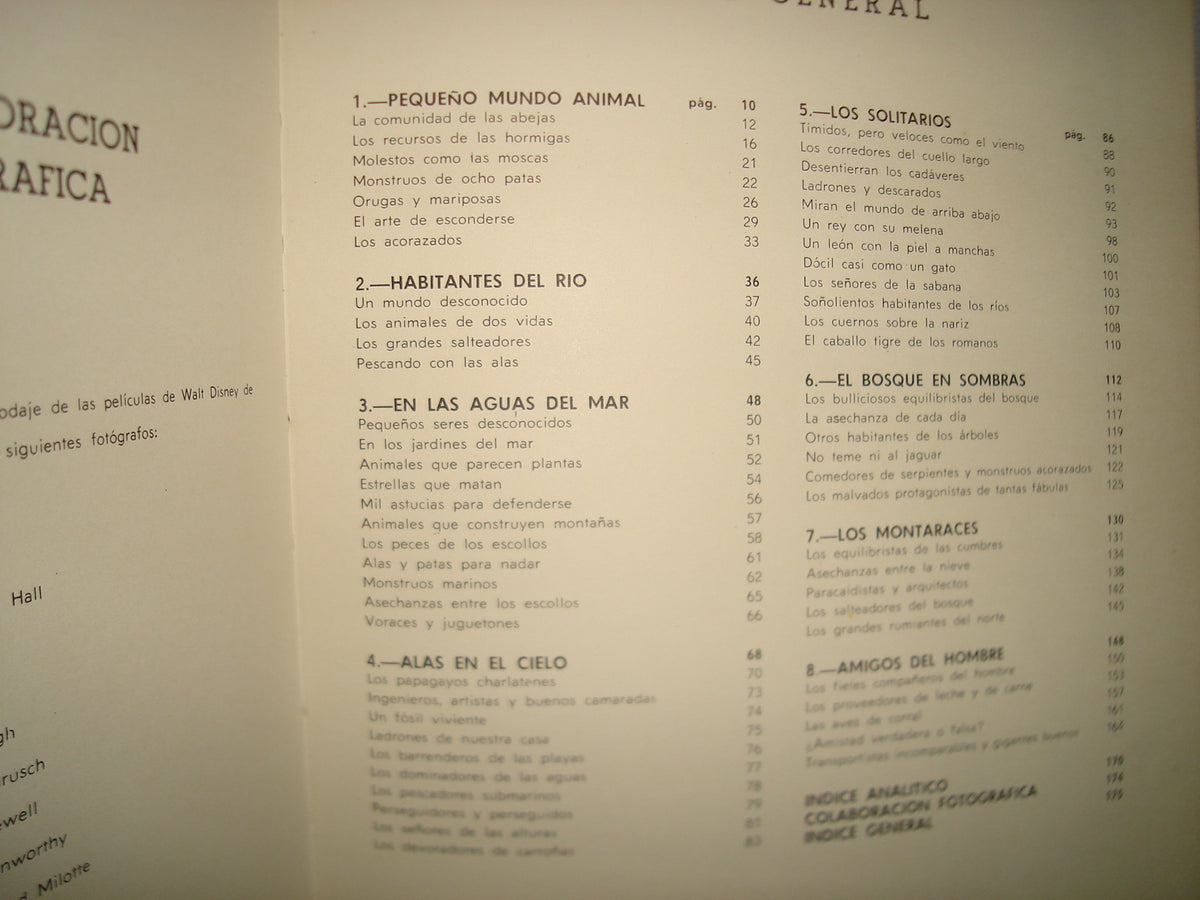 1- Vida Secreta De Los Animales Walt Disney - 1968