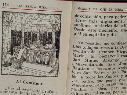 64- Pequeña Guía Del Cristiano. Devocionario De Bolsillo - Editorial Balmes - 1952