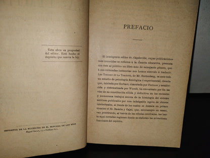 93- Los Tímidos Y La Timidez - Paul Hartenberg - Madrid, Librería De Edmundo Capdeville - 1902