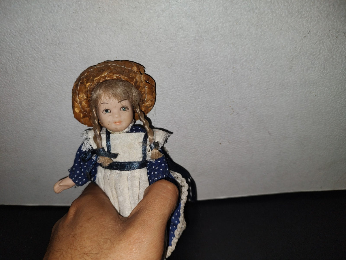 A3- Muñeca De Cerámica Semiarticulada - 70'S - 80'S