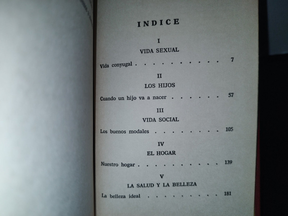 84- La Vida Conyugal - Ma. Carmen Santos - Editorial Bruguera - Edición Especial: Marzo 1973