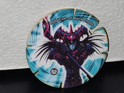 A5- Tazo Sabritas Yu-Gi-Ho!: Fly Tazos, X Años, Magician Of Black Chaos, # 100, 1996