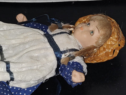 A3- Muñeca De Cerámica Semiarticulada - 70'S - 80'S