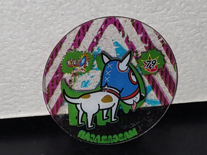 A5- Tazo Sabritas, Doritos, ¡Mucha Lucha!: Tazos Crystal, Mascaracan, # 79, 2005