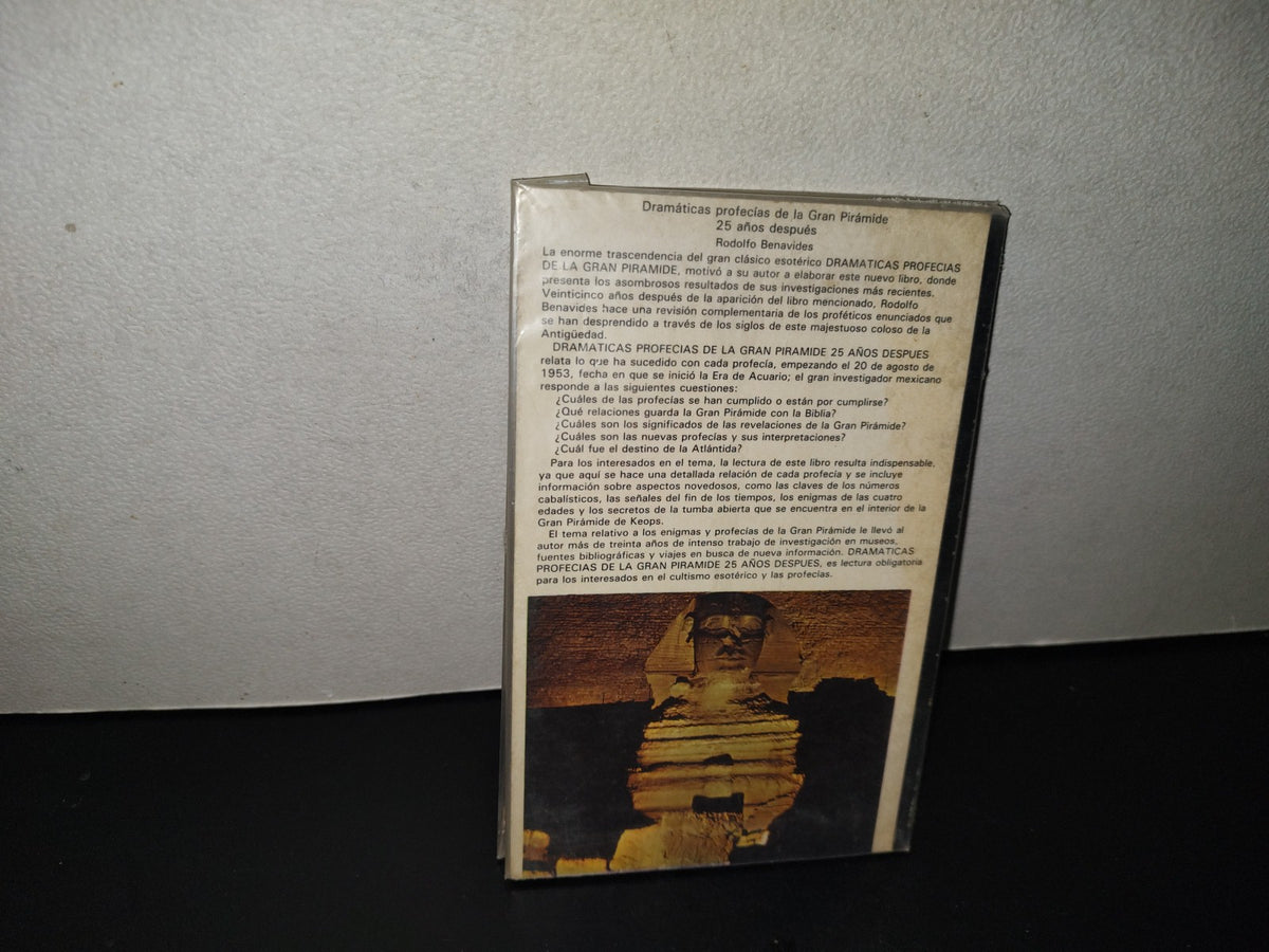202- Dramáticas Profecías De La Grna Pirámide 25 Años Después - Rodolfo Benavides - 1990