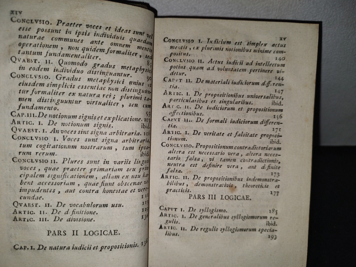 60- Latín. Institutiones Philosophicae. Auctore Francisco Jacquier. - 1821