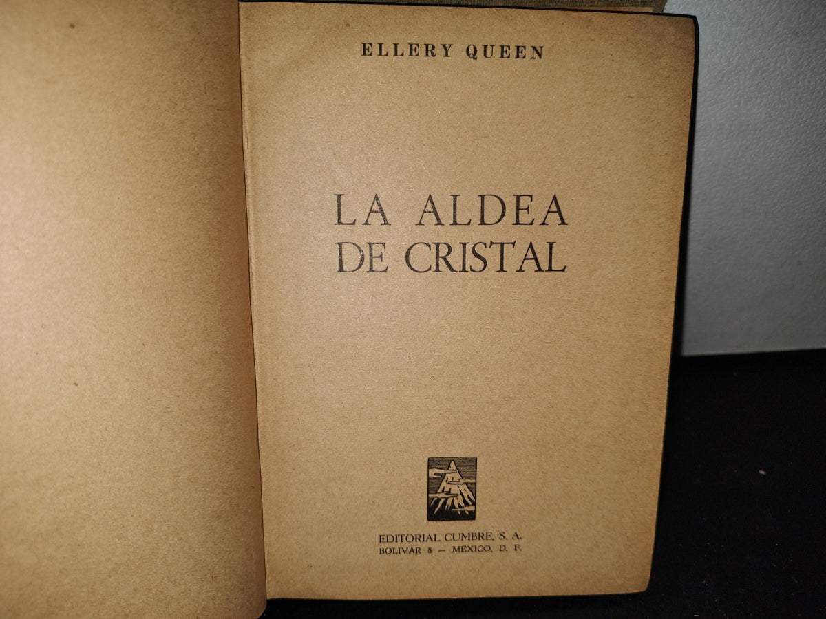 54- La Aldea De Cristal - Ellery Queen - 1956
