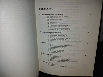 158- Álgebra - Paul K. Rees, Fred W. Sparks - Editorial Reverté Mexicana, S. A. 1970