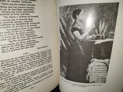 23- Doña María Josefa Ortíz De Dominguez. Corregidora De Querétaro - Guadalupe Ramírez Álvarez, Cronista De Querétaro - Querétaro, Qro. Septiembre De 1975