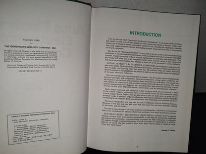90- Auto Electricity, Electronics, Computers - James E. Duffy - 1989