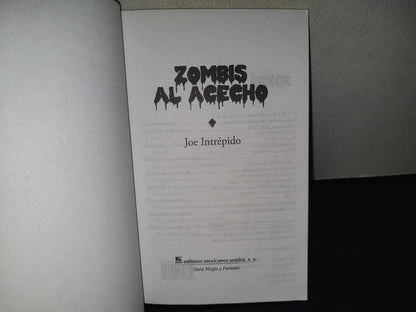 196- Zombis Al Acecho - Joe Intrépido - Editores Mexicanos Unidos, S. A., 2015