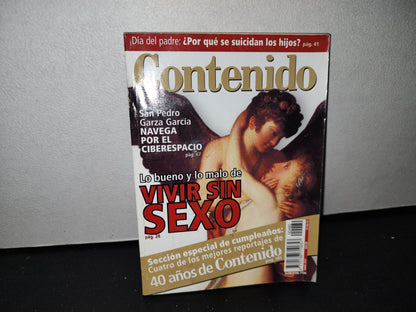 58- Revista Contenido. Lo Bueno Y Lo Malo De Vivir Sin Sexo - Juno 2003