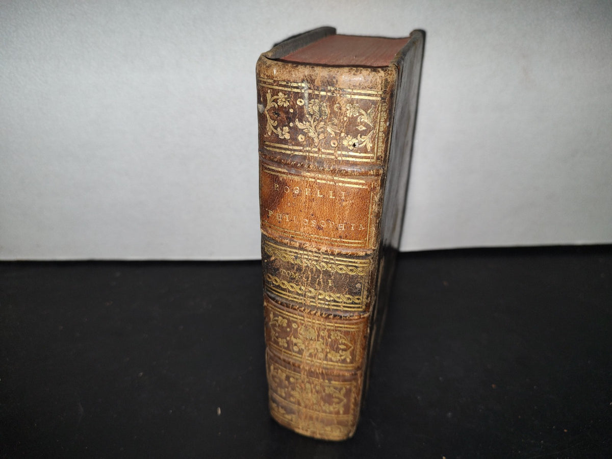 60- Fr. Salvatoris Mariae Roselli Summa Philosophica Ad Mentem S. Thomae Aquinatis Pars Prima - 1783