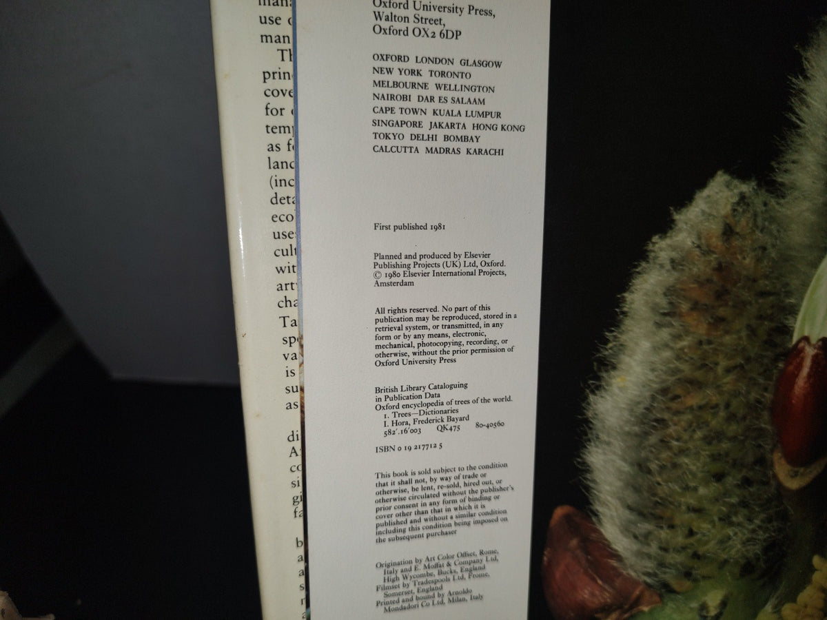 23- Árboles Del Mundo / The Oxford Encyclopedia Of Trees Of The World - 1981