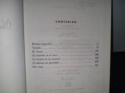 84- Obras Selectas De Moliere - Edigonvill - 1984