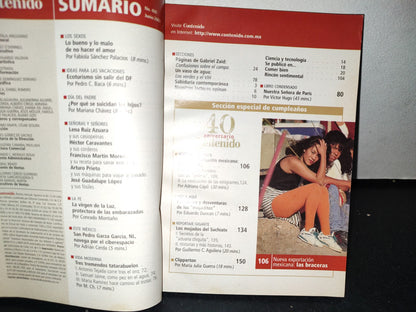 58- Revista Contenido. Lo Bueno Y Lo Malo De Vivir Sin Sexo - Juno 2003