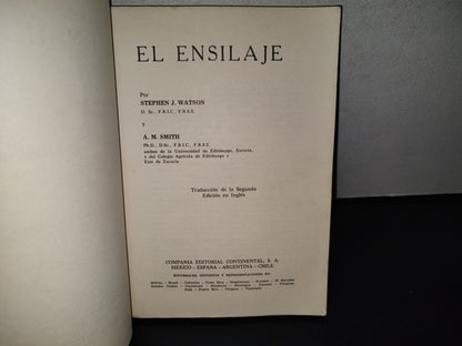 139- El Ensilaje - Stephen J. Watson, A. M. Smith - C.E.C.S.A. - 1963