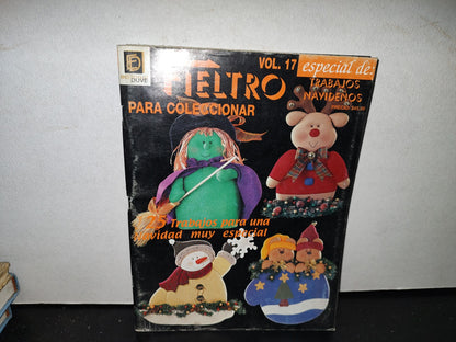 57- Revista Fieltro Para Coleccionar. Vol. 17 - Especial Trabajos Navideños 90'S - 2000'S