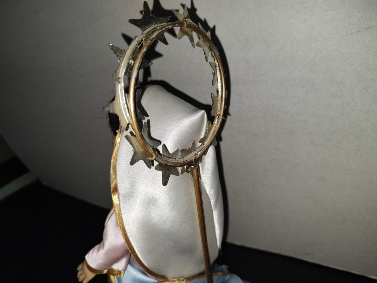 A6- Muñeca Con Representación De La Virgen María