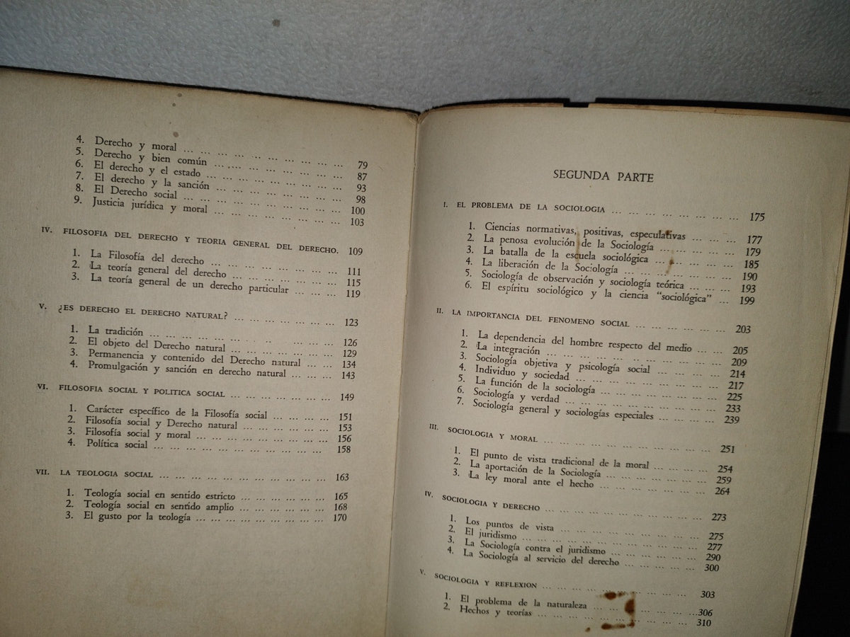 124- Introducción A Las Ciencias Sociales - Jacques Leclercq - Ediciones Guadarrama - 1961