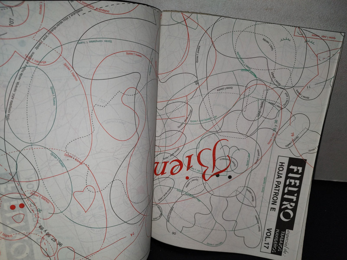 57- Revista Fieltro Para Coleccionar. Vol. 17 - Especial Trabajos Navideños 90'S - 2000'S