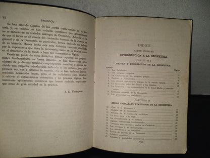 196- Matemáticas Al Alcance De Todos: Geometría - J. E. Thompson - Uteha - 1967