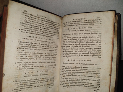 60- Fr. Salvatoris Mariae Roselli Summa Philosophica Ad Mentem S. Thomae Aquinatis Pars Prima - 1783