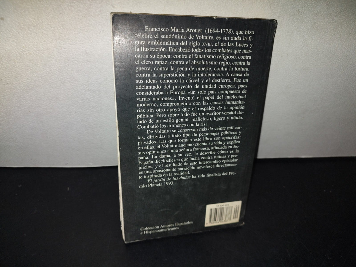 153- El Jardín De Las Dudas - Fernando Savater - 1998