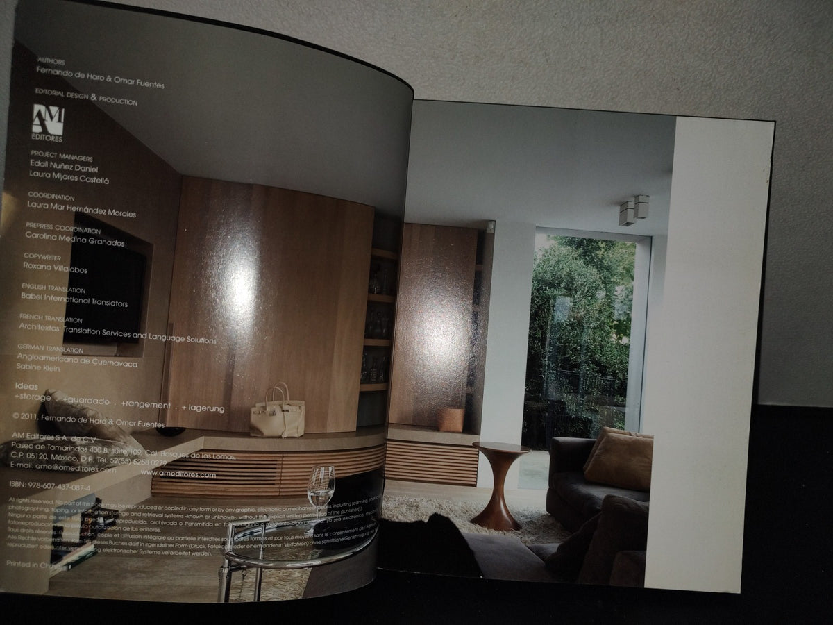 201- Ideas. Storage + Guardado + Rangement + Lagerung - Am Editores, 2011