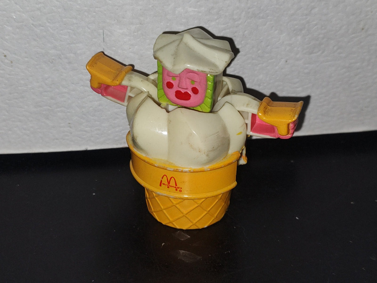 A3- Figura Mcdonald'S. Transformer Mcrobot Helado - 1988
