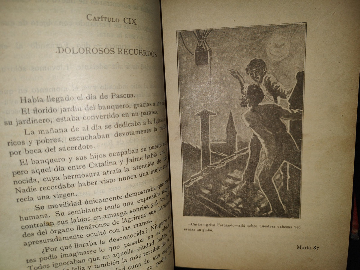 64- María. El Hada Del Bosque. Libro Segundo - Lorenzo Gualtieri - Vecchi Y Casini Editores - 1900'S