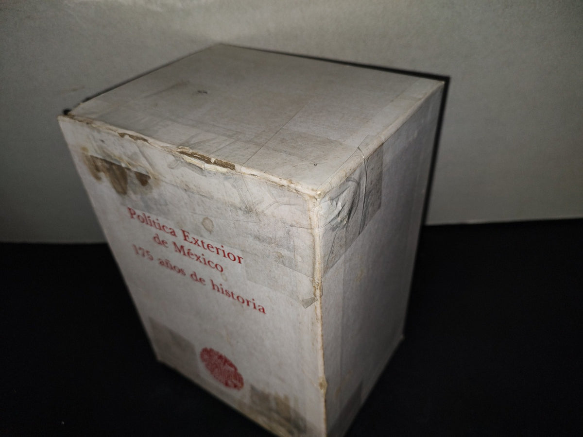 214- Política Exterior De México. 175 Años De Historia. Secretaría De Relaciones Exteriores, Primera Edición 1985. (Obra Completa. Los 4 Libros)