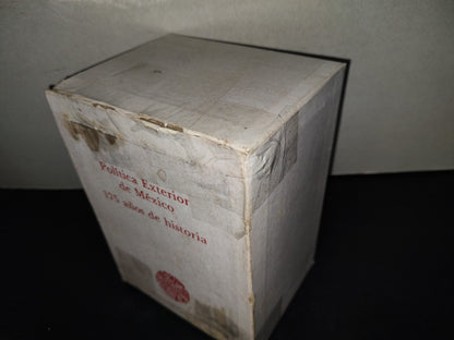 214- Política Exterior De México. 175 Años De Historia. Secretaría De Relaciones Exteriores, Primera Edición 1985. (Obra Completa. Los 4 Libros)