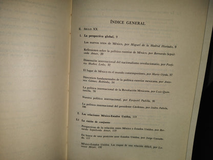 214- Política Exterior De México. 175 Años De Historia. Secretaría De Relaciones Exteriores, Primera Edición 1985. (Obra Completa. Los 4 Libros)