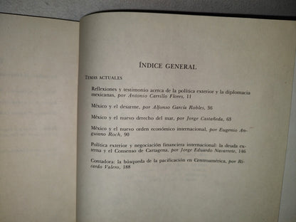 214- Política Exterior De México. 175 Años De Historia. Secretaría De Relaciones Exteriores, Primera Edición 1985. (Obra Completa. Los 4 Libros)
